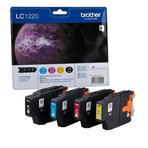 Brother LC 1220VALBPDR Tinten Multipack CMYK 4er Set