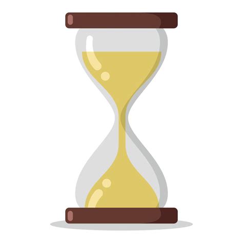 Hourglass Sand Timer Flat Style 19489399 Vector Art At Vecteezy