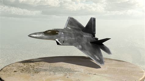 F 22 Raptor 3d Model 5 Max Unknown Free3d