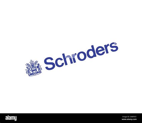 Schroders, rotated logo, white background Stock Photo - Alamy