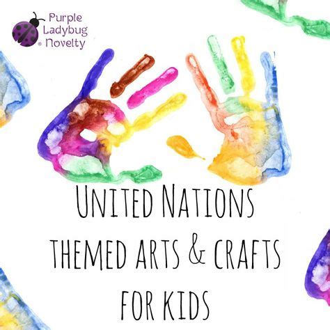 20 United Nations themed arts & crafts for kids by PLBfun ideas ...