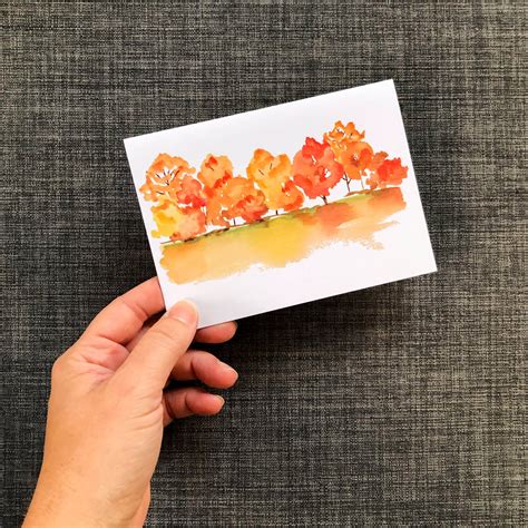 Fall Watercolor