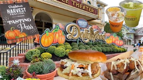 Dollywood Harvest Festival 2022 Tasting Pass Meals And Great Pumpkin