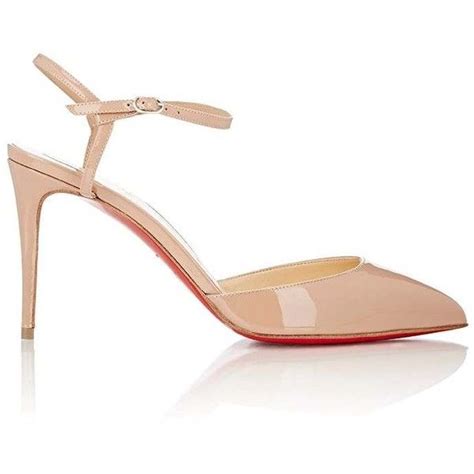 Christian Louboutin Nude Patent Leather Pumps