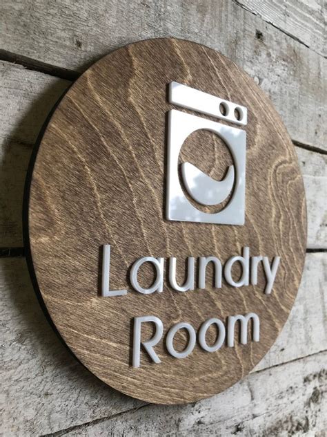 Laundry Room Decor | Bed and Breakfast Laundromat Sign | Rustic Wash ...