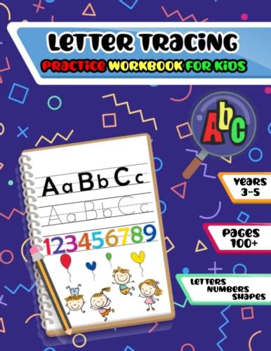 Abc Letter Tracing Practice Workbook For Kids 3 5 Years Preschool