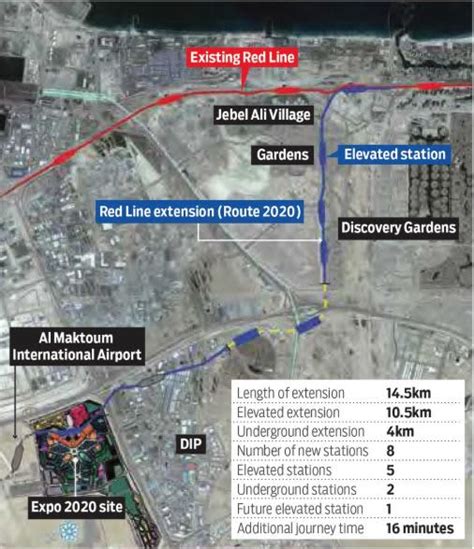 Dubai Metro Route 2020 - 7 Stations | ProTenders