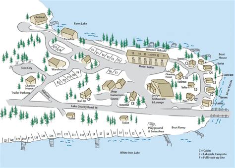 Map | Silver Rapids Lodge - Silver Rapids Lodge