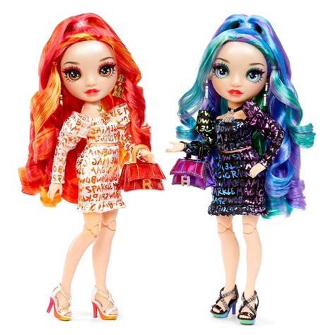 Rainbow High Special Edition Twin Fashion Dolls Laurel And Holly De