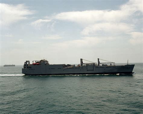 A Starboard Beam View Of The Military Sealift Command MSC Strategic