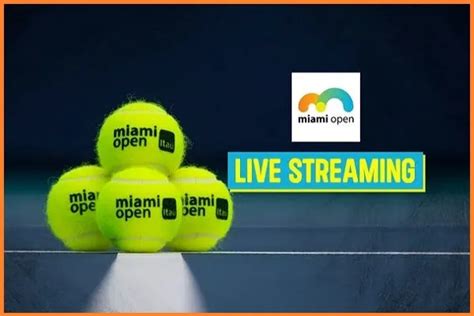 How to watch Miami Open Live Streaming 2023 on TV