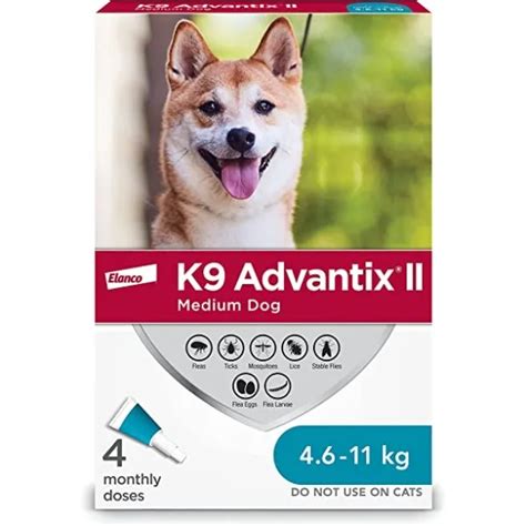 Elanco K9 Advantix Ii Flea And Tick Spot Treatment For Medium Dogs 10 24