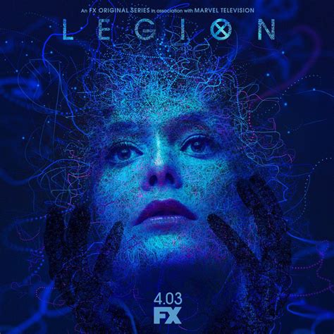 Beautiful Poster Of Legion Season 2 Blue Song Legion Marvel