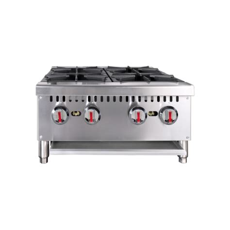 Head Open Gas Burner Range Stove Hws Model Godfather Food Machinery