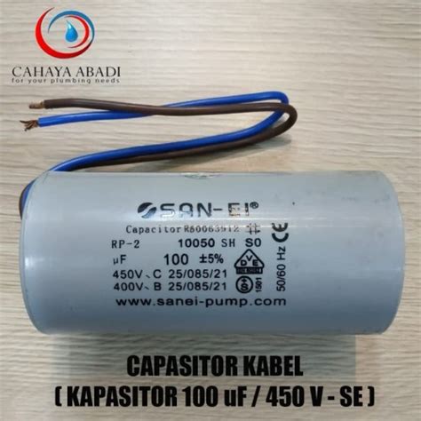 Jual Kapasitor Kabel Uf V Se Capasitor Bulat San Ei