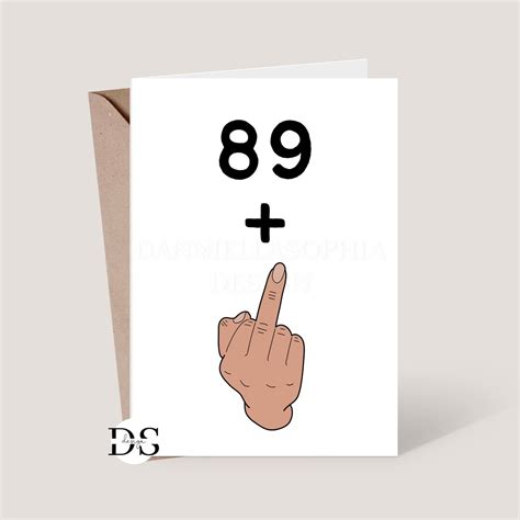 Funny Th Birthday Card Plus Th Birthday Card Rude Etsy