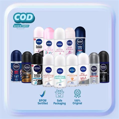 Jual Nivea Deodorant Roll On Extra Brightening Hijab Soft Shaveless