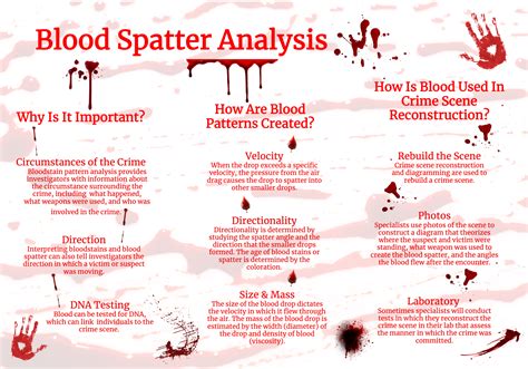 Blood Spatter Analysis | BioRender Science Templates