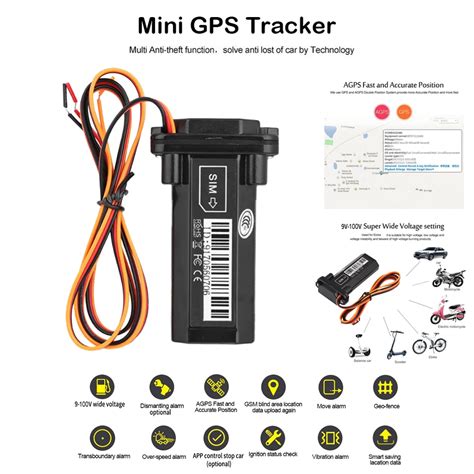 ST901 minyatür GPS konumlandırma izci GSM SMS bulucu gerçek zamanlı