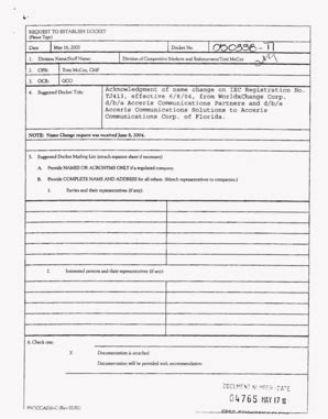 Fillable Online Psc State Fl Acknowledgment Of Name Change On Ixc