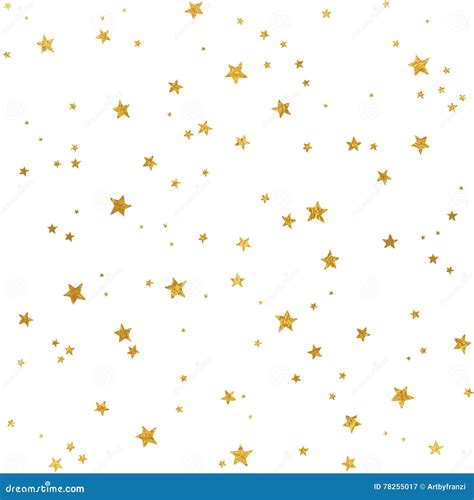 Modelo De Estrellas Del Oro Ilustración Del Vector Ilustración De Fondo Contexto 78255017