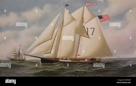 Pilot Schooner Fannie Stock Photo Alamy