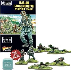 Wargames Delivered Bolt Action Miniatures Italian Paracadutisti