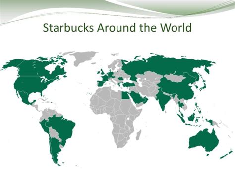 Where Is Starbucks Located Around The World