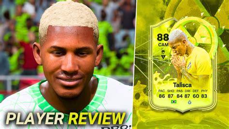 88 RADIOACTIVE TALISCA PLAYER REVIEW FC 24 ULTIMATE TEAM YouTube