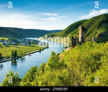 Ellenz Poltersdorf Mosel Rheinland Pfalz Deutschland Stockfotografie