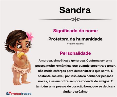 Sandra Significado Do Nome