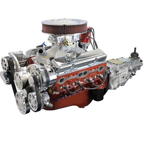 Gm Small Block Compatible 427 C I Proseries Engine And 700r4 Automati Blueprint Engines