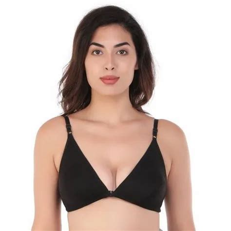 Non Padded Cotton Front Open Bra Set Plain At Rs 45 Piece In New Delhi