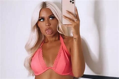 Lottie Tomlinson Strips For Pulse Racing Bikini Snap On Lewis Burton