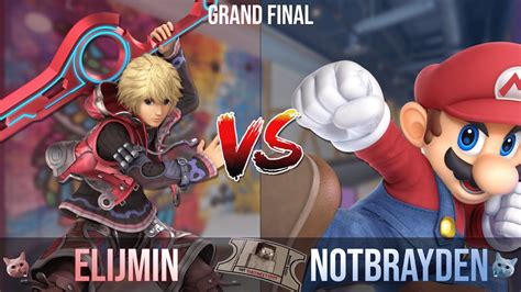 CF Elijmin Shulk Vs NotBrayden Mario Grand Final SSBU Smash