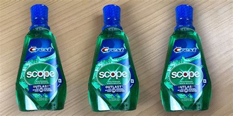 FREE Crest Scope Mouthwash CVS Mojosavings