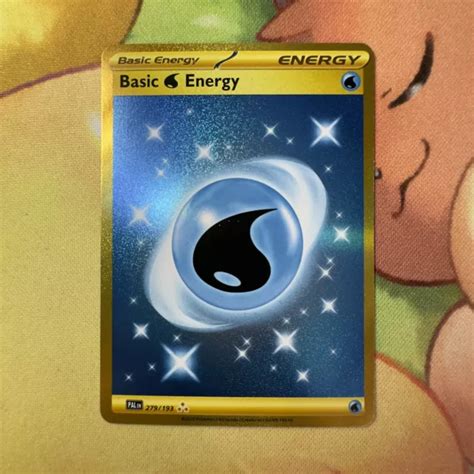 POKEMON SAMMELKARTENKARTE Paldea Evolved 279 193 Basic Water Energy