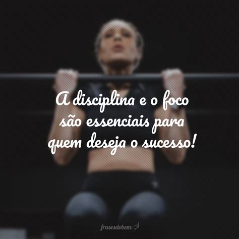 Frase Sobre Disciplina E Foco Librain