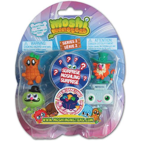 Moshi Monsters 5pk Collector Series 2 Playthings Aplenty