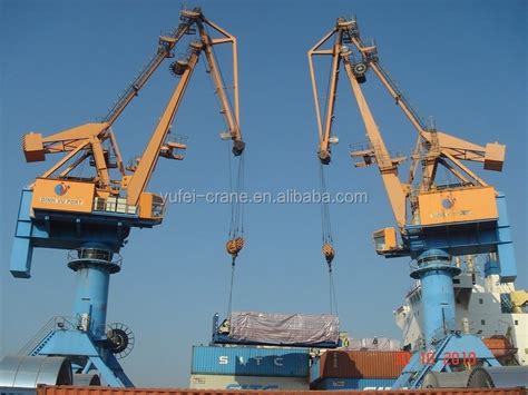 Single Luffing Crane Portal Slewing Crane China Dry Dock Portal Cranes