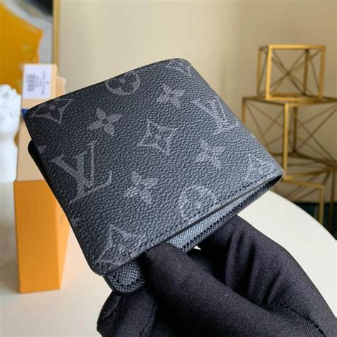 Louis Vuitton Monogram Eclipse Multiple Wallet M61695