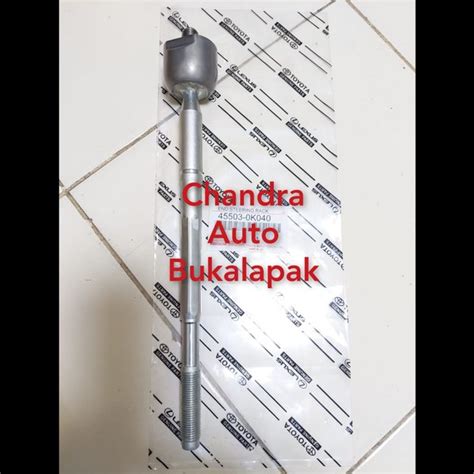 Jual Rack End Long Tie Rod Toyota Innova Venturer Original Di Lapak