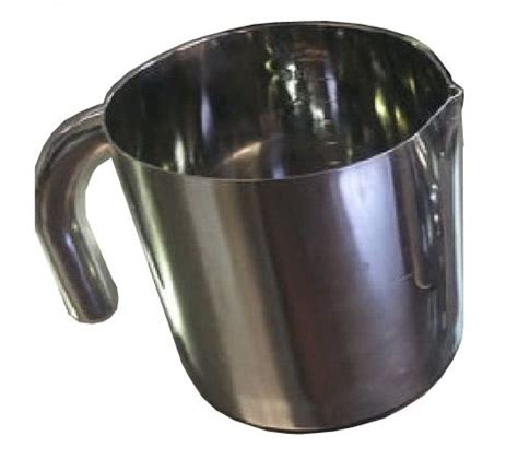 0 5 To 5 Ltr BSI Stainless Steel Mug Material Grade 304 At Rs 1250