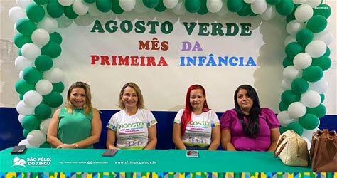 AGOSTO VERDE Mês da Primeira Infância reforça ações do Programa