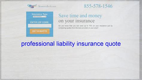 Professional Liability Insurance Quotes Secondary Insurance