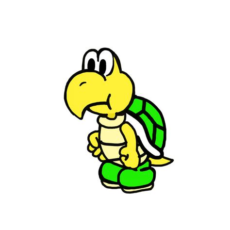 Paper Koopa Troopa By Robynhillzoneact25 On Deviantart