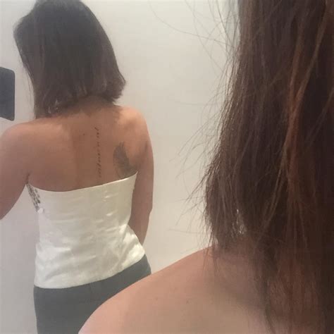 Amazing Bandeau Top Corset Style Strapless Boob Depop