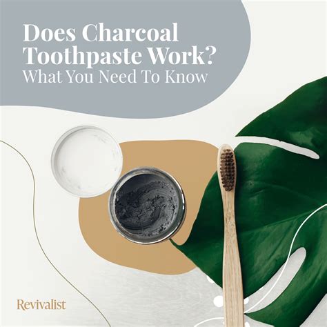 Does Charcoal Toothpaste Work What You Need To Know Revivalist