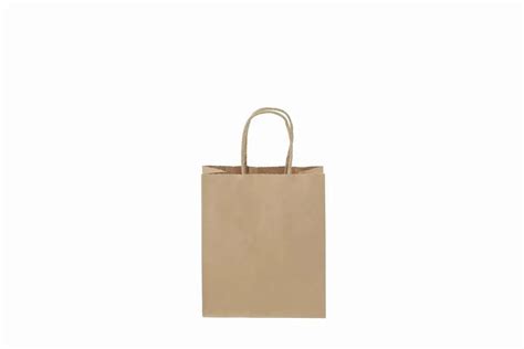 White Bleach Kraft Paper Bag For Shopping Capacity 5kg At 14 95