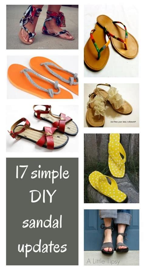 Omg These Diy Sandal Updates Are Perfect Ideas For Summer Diy